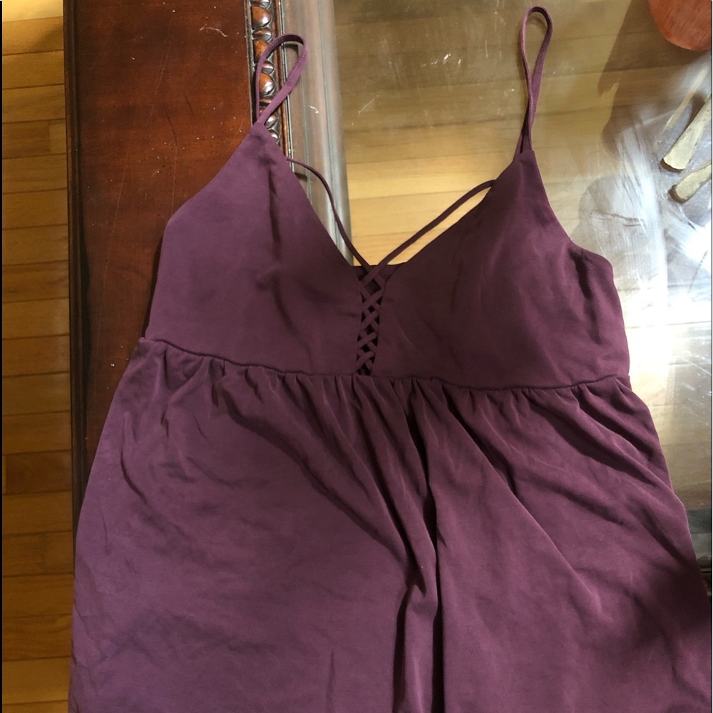 Purple tank top American eagle